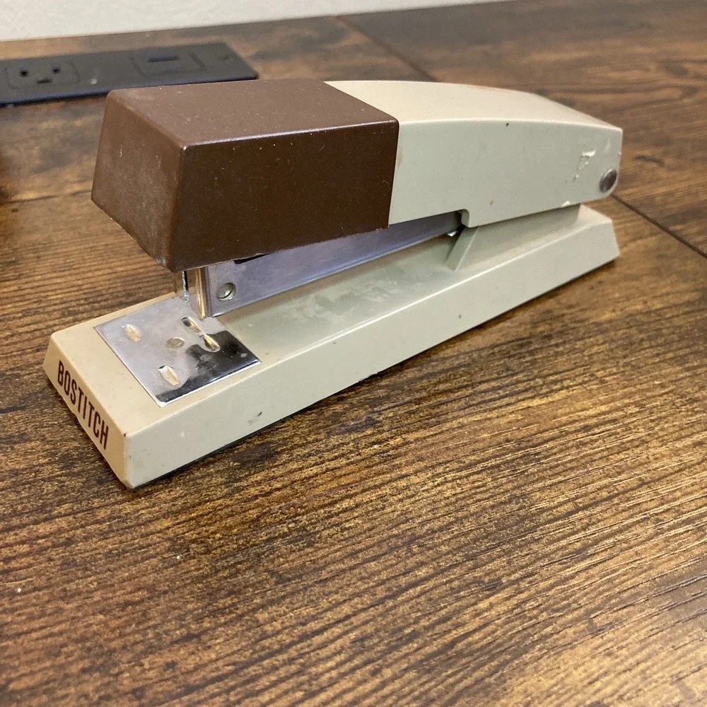 Bostitch Stapler 1950s-1960s Old School Non-Latching Top Loader 6